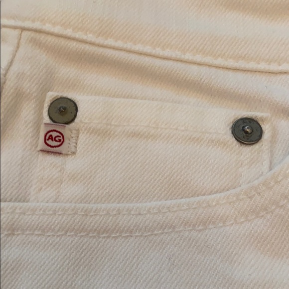 AG Adriano Goldschmeid The Hailey White Jean Short - Picture 12 of 14
